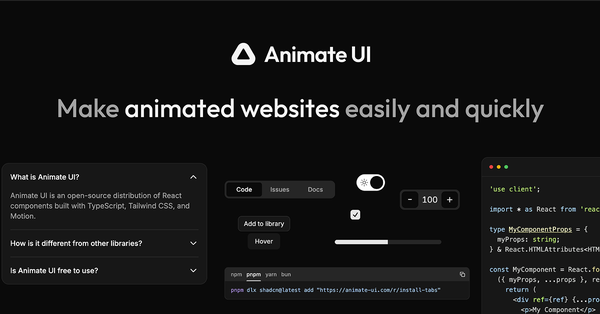 Animate UI